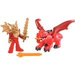 Ficha técnica e caractérísticas do produto Boneco Imaginext Guerreiros do Castelo Cavaleiro Bom e Dragão - Mattel