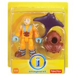 Ficha técnica e caractérísticas do produto Boneco Imaginext Mattel - Mergulhador com Acessórios