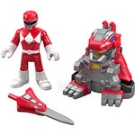 Ficha técnica e caractérísticas do produto Boneco Imaginext Power de Batalha Power Rangers Vermelho - Mattel