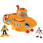 Ficha técnica e caractérísticas do produto Boneco Imaginext Submarino Aventura - Mattel