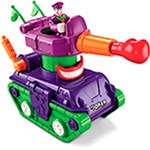 Boneco Imaginext Super Friends Veículo - Tanque de Guerra Coringa - Roxo - Mattel