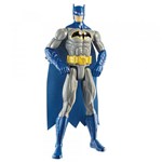Ficha técnica e caractérísticas do produto Boneco Liga da Justiça - Batman Azul - 30 Cm - Mattel