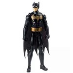 Ficha técnica e caractérísticas do produto Boneco Liga da Justiça Batman Preto 30 Cm - Mattel