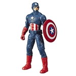 Ficha técnica e caractérísticas do produto Boneco Marvel Capitão América 24cm E5579 Hasbro