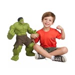 Ficha técnica e caractérísticas do produto Boneco Marvel Hulk Verde Premium Gigante Mimo