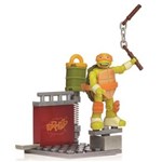 Ficha técnica e caractérísticas do produto Boneco Megabloks Mattel as Tartarugas Ninja - Treino de Nunchuk - Michelangelo