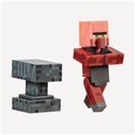 Ficha técnica e caractérísticas do produto Boneco Minecraft Aldeão Ferreiro Acessório - Multikids