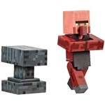 Ficha técnica e caractérísticas do produto Boneco Minecraft Figura Villager Blacksmith Multikids Br399