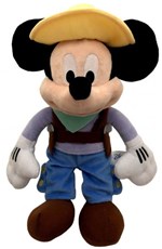 Ficha técnica e caractérísticas do produto Boneco Pelúcia Mickey Cowboy Explorador Disney - Long Jump