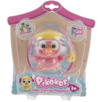 Ficha técnica e caractérísticas do produto Boneco Pikokos Coruja Rosa Chapéu Marinheiro Amarelo - Multikids