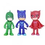 Ficha técnica e caractérísticas do produto Boneco Pj Masks Heróis de Pijama com Luz no Peito - Issam