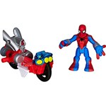 Boneco Playskool Marvel Homem Aranha com Veículo A7425 / A7426 - Hasbro