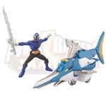 Ficha técnica e caractérísticas do produto Boneco Power Rangers Samurai -Ranger Água + SwordfishZord - Sunny