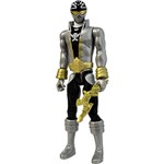 Ficha técnica e caractérísticas do produto Boneco Power Rangers Super Mega Force Figura Gigante 30cm Prata - Sunny Brinquedos