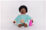 Ficha técnica e caractérísticas do produto Boneco Reborn Brinquedo Bebê Menino Negro - Zap