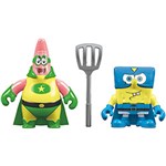 Ficha técnica e caractérísticas do produto Boneco Superhero Patrick Imaginext Bob Esponja W9586/DFX86 - Mattel