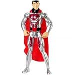 Ficha técnica e caractérísticas do produto Boneco Superman Cinza Liga da Justiça 30cm - FFX34 - Mattel