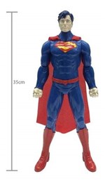 Ficha técnica e caractérísticas do produto Boneco Superman com Frases 35cm - Candide