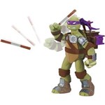 Ficha técnica e caractérísticas do produto Boneco Tartarugas Ninja Flingers Donatello Multikids 14cm