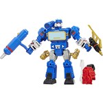 Boneco Transformers Hero Mashers Battle Soundwave Hasbro