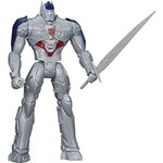 Ficha técnica e caractérísticas do produto Boneco Transformers Optimus Prime Titan Hero Hasbro