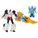 Ficha técnica e caractérísticas do produto Boneco Transformers Rid Minic Battle PK Sideswipe - Hasbro