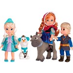 Ficha técnica e caractérísticas do produto Boneco Turma Frozen Sunny Brinquedos 5 Bonecos