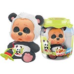 Ficha técnica e caractérísticas do produto Boneco Yogurtinis Panda Coleção Floresta 20cm - By Kids