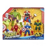 Ficha técnica e caractérísticas do produto Bonecos Avengers Hero Mashers com 5 - Hasbro