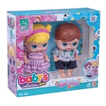 Ficha técnica e caractérísticas do produto Bonecos Baby's Collection Gêmeos Super Toys