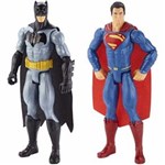 Ficha técnica e caractérísticas do produto Bonecos Batman Vs Superman Articulados Dln32 Mattel
