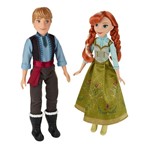Ficha técnica e caractérísticas do produto Bonecos Clássicos - Disney Frozen - Anna e Kristoff - Hasbro