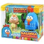 Ficha técnica e caractérísticas do produto Bonecos de Vinil - Galinha Pintadinha e Baratinha - Líder