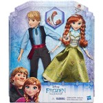 Ficha técnica e caractérísticas do produto Bonecos Frozen Anna e Kristoff - Hasbro B5168