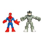 Ficha técnica e caractérísticas do produto Bonecos Marvel Super Hero Adventures - Spider Man Rhino- Hasbro
