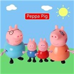 Bonecos Peppa Pig e Familia - Mini Figuras