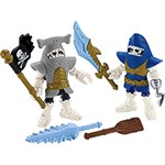 Ficha técnica e caractérísticas do produto Bonecos Piratas Tubarões Imaginext - Mattel