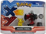 Ficha técnica e caractérísticas do produto Bonecos Pokémon XY Pikachu & Yveltal - Tomy