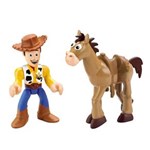 Ficha técnica e caractérísticas do produto Bonecos Toy Story Mattel Woody e Bala