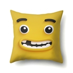 Ficha técnica e caractérísticas do produto Bonito Emoji Padrão Almofada Case Cover Pillow para Car Home decoração do sofá de 45 * 45 centimetros