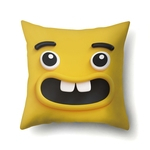 Ficha técnica e caractérísticas do produto Bonito Emoji Padrão Almofada Case Cover Pillow para Car Home Sofá Decor 45 * 45 centímetros Ferramentas para Jardim