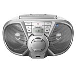 Ficha técnica e caractérísticas do produto Boombox Philips PX3125STX/78 Bluetooth CD MP3 USB 5W - Prata