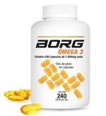 Ficha técnica e caractérísticas do produto Borg Omega 3 1000mg 240cps