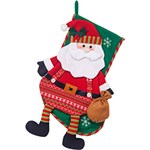 Ficha técnica e caractérísticas do produto Bota Clássica Papai Noel 50cm Christmas Traditions