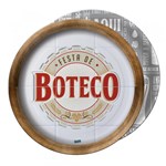 Ficha técnica e caractérísticas do produto Boteco Prato C/8 - Festcolor