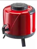 Ficha técnica e caractérísticas do produto Botijão Garrafão Térmico 5 Litros C/torneira Vermelho - Unitermi