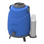 Ficha técnica e caractérísticas do produto Botijao Térmico com Pés Soprano Estacionario Aspen 12l Azul