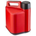 Ficha técnica e caractérísticas do produto Botijao termico vermelho 5 litros