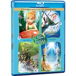 Ficha técnica e caractérísticas do produto Box Blu-ray Tinker Bell: Quadrilogia (4 Discos)