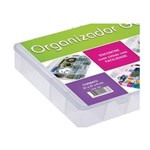 Ficha técnica e caractérísticas do produto Box Caixa Organizador Paramount 20 Divisorias GG - 163